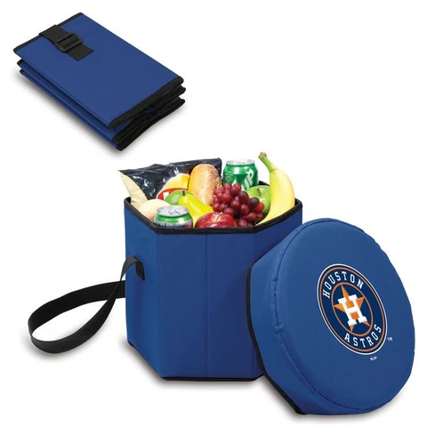 MLB World Champion Houston Astros Baseball Bongo Cooler Padded Lid Seat Cushion Cover