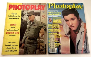Lot of 2 ELVIS PRESLEY Vintage Photoplay Magazines ~ 1960 1979 - Imagen 1 de 2