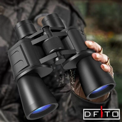 100X180 变焦双筒望远镜日夜视 BAK4 棱镜大功率防水 + 外壳 — 第 1/4 张图片