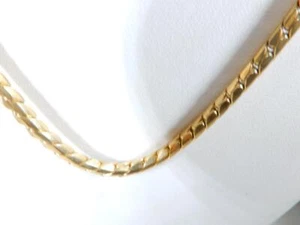Round Serpentine Rope Chain 10K solid yellow gold necklace 30 inches 38. grams - Bild 1 von 11