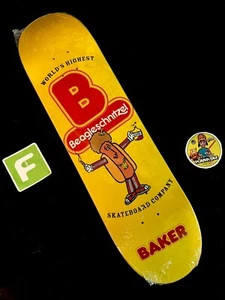 SUPER RARE Beagle Baker Beagleschnitzel Hot Dog Skateboard Deck Pro Model - Picture 1 of 6