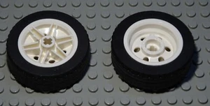 Lego Rad 49,5x20 Weiss 2 Stück                                            (2810) - Bild 1 von 1