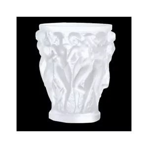 GENUINE LALIQUE Clear Crystal Bacchantes Vase 1220000 FREE UK DELIVERY - Picture 1 of 1