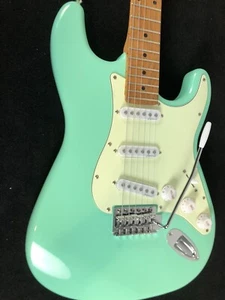 Harley Benton ST-62CC MN Seafoam Green Guitar w/ Maple Neck - Picture 1 of 10