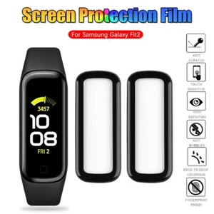 Glass Screen Protector Guard Cover 3D Protective Film For Samsung Galaxy Fit2 - Zdjęcie 1 z 9