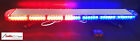 Produktbild - USA  Police Warnbalken Leuchtbalken Abschleppwagen 288 Watt LED  ROT/BLAU Klar