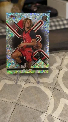 2022 Topps Finest OTE ZZ Clark #9 Speckle Refractor  - Image 1 of 2