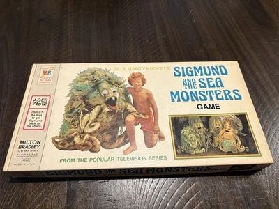 Vintage Sigmund and the Sea Monsters Board Game - 1970s TV Show Gift Ready - Image 1 of 4