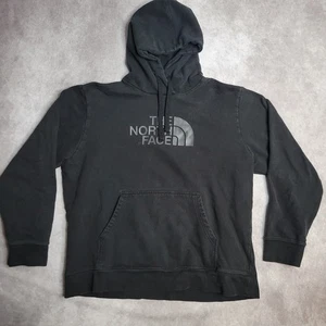 Felpa con cappuccio Heavy The North Face uomo XL pullover felpa logo pile foderato tasca - Foto 1 di 8