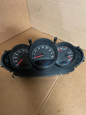 01-04 Porsche Boxster 986 2.7L Manual MPH Speedometer Instrument Cluster Gauge - Image 1 of 4