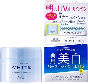 Kose Moisture Mild White Perfect Gel Cream UV 90g Made In Japan New - Picture 1 of 9