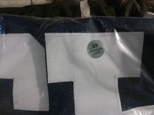 RUDY RUETTIGER SIGNIERT "NEVER QUIT NOTRE DAME TRIKOT RUDY 45 Spieler authentifiziert - Bild 1 von 5