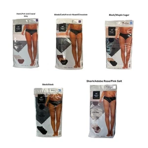 Member's Mark Damen 4-Wege Stretch feuchtigkeitsableitende Hipster Unterwäsche, 4er Pack - Bild 1 von 9