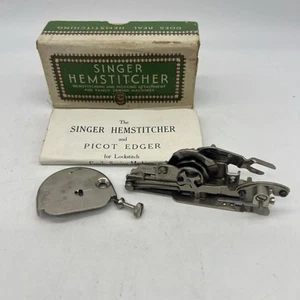 Vintage 1956 Greist decorativo zigzagger zig zag forma da cucire 674 manuale - Foto 1 di 7