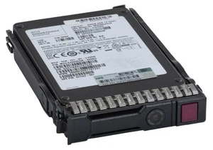 Drive 400GB SSD SAS HPE MO0400JFFCF 822552-001 in tray 2,5 G8 G9 G10 - Afbeelding 1 van 1