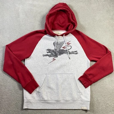Ralph Lauren Denim & Supply Hoodie Sweatshirt Mens Large Gray Red Winged Graphic - Image 1 of 4