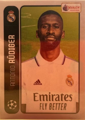 Antonio Rüdiger / Real Madrid / Topps Merlin / Fußball Karte - Bild 1 von 2