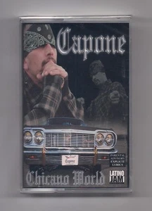 CAPONE - Chicano world SEALED Cassette - Latino Jam - Gangsta rap / Thug - Picture 1 of 2