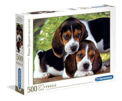 Clementoni - 30289 - Collection - Close Together - 500 Pieces Puppies - Photo 1/4