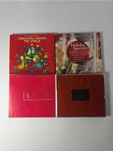 Christmas CD Lot x4 Putumayo, Pottery Barn, Nordstrom, White Barn Candle Co - Picture 1 of 16