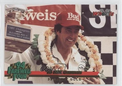 1994 Wheels Harry Gant 33 Karat Gold Harry Gant '85 Iroc Champion #58 HOF - Image 1 of 2