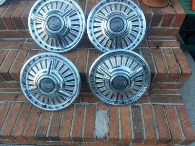 Four 1964-1966 Chevrolet Chevelle Malibu Nova El Camino SS Hubcaps Wheel Covers  - Image 1 of 4