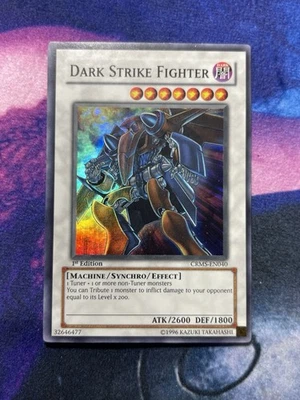 Dark Strike Fighter CRMS-EN040 Crimson Crisis 1st Edition LP - Image 1 of 2
