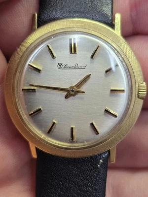 Vintage Lucien Piccard 14k Gold Winding Watch - Image 1 of 3