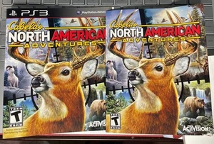 Cabela's NORTH AMERICAN Adventures Playstation PS3 Manual Insert Only SHIPS FREE - Picture 1 of 2