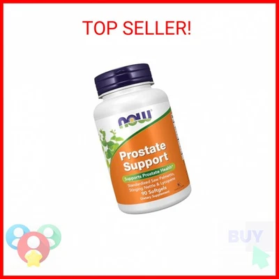 Suplementos NOW Foods, soporte para próstata, soporte para próstata, con sierra estandarizada Foto 1 de 2