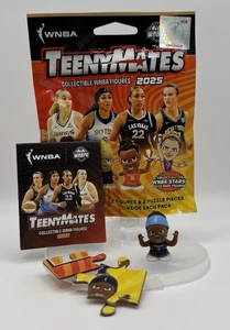 2025 TeenyMates WNBA - Angel Reese Chicago Sky Collectable Figure w/Puzzle!! - Picture 1 of 7