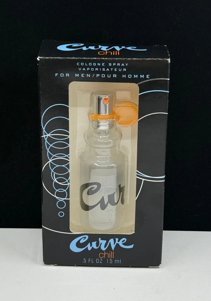 Liz Claiborne Curve Chill 0.5oz Men's Cologne Spray