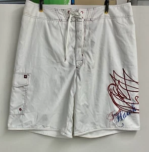 New Tony Hawk Swim Trunks Mens Size 38 Cargo Mesh Brief Shorts Bathing Suit - Picture 1 of 8