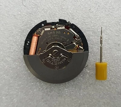 Seiko 5M63 A KINETIC Movement / Date - Original Seiko Parts - Image 1 of 2