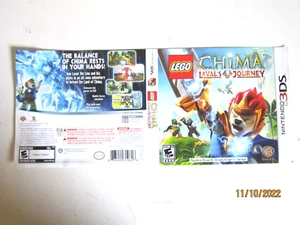 Nintendo 3DS Chima Laval's Journey, Cover Art Only *No Game or manual* - Foto 1 di 1