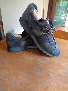 Prada 4E2700 Niedrig Turnschuhe Camouflage Wildleder Nylon Herren Größe US 9 - Bild 1 von 12