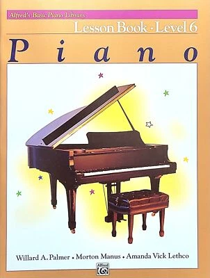 Alfred's Basic Piano Library Lesson Level 6 - Image 1 of 4