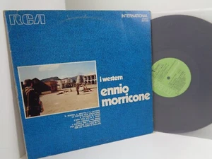 I WESTERN Ennio Morricone compilation RCA INT'L Italian press (1971) M- LP - Picture 1 of 2