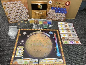 Terraforming Mars Replacement Plastic Cube Set Plus Other New Game Pieces - Picture 1 of 6