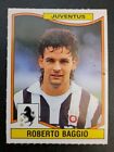 RARA FIGURINA ESAURITA ROBERTO BAGGIO Juventus  165 PANINI CALCIATORI 1990-91