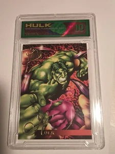 HULK 1995 FLAIR MARVEL ANUAL #82 PGX gema como nueva 10 calificado etiqueta holo personalizada - Imagen 1 de 8
