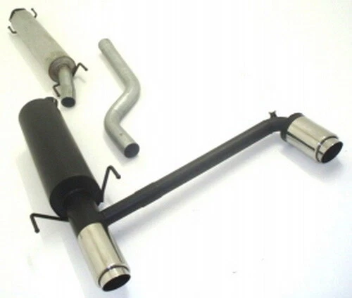 FMS Talla A Duplex Sistema de Escape Deportivo Opel Astra G OPC I 2.0l 16V Turbo - Imagen 1 de 1