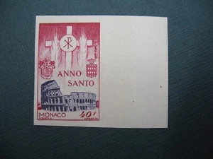 Timbre Monaco Non dentelé   1951  N° 362    Annéé Sainte - Picture 1 of 2