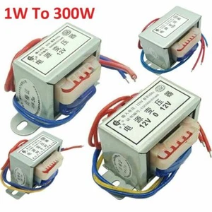 1W to 300W Power Transformer 110V/220V TO 6V/15V/110V-380V Output AC Single/Dual - Picture 1 of 8