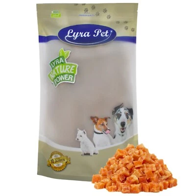1 kg Hühnerfleischwürfel mit Fisch Kausnack Kauartikel Hundefutter Lyra Pet® - Bild 1 von 4