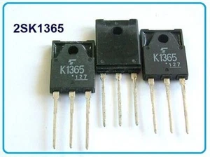 3X | 5X | 10X | 2SK1365 K1365 Toshiba N-CH Power MOSFET 7A 1000V 90W TO3P - Imagen 1 de 3