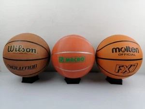 Basket Balls 3 Pcs Set - Wilson / Macao / Molten Soccerballs - Picture 1 of 15