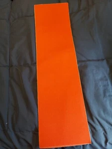 Skateboard Griptape Black Diamond 9 x 33 Inches Red - Picture 1 of 1