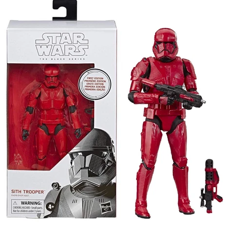 Star Wars Black Series Sith Trooper First Edition 6" White Box Force Friday TROS Cover