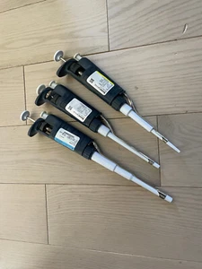 Gilson Pipet pipetman Pipettor pipet set P1000 P20 P200 100-1000 2-20ul tg - Picture 1 of 1